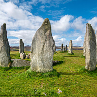 Buy canvas prints of Calanais standing stone circle, Callanish, Isle of Lewis by Photimageon UK