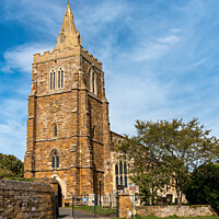Buy canvas prints of St Andrews Church, Lyddington by Photimageon UK
