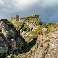 Buy canvas prints of Dun Scaich Castle, Tokavaig, Isle of Skye by Photimageon UK