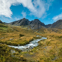 Buy canvas prints of Blaven in the Black Cuillin mountains of Skye by Photimageon UK