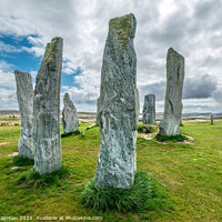 Buy canvas prints of Calanais Standing Stones, Isle of Lewis by Photimageon UK
