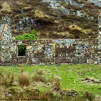Buy canvas prints of Old croft house ruins, Isle of Harris by Photimageon UK