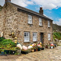 Buy canvas prints of Seaside Cottage, Penberth Cove by Photimageon UK