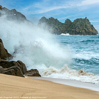 Buy canvas prints of Logan's Rock, Porthcurno, Cornwall by Photimageon UK