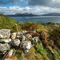 Buy canvas prints of Scottish Highlands as seen from Leitir Fura on Skye by Photimageon UK