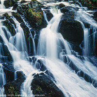 Buy canvas prints of Swallow falls waterfall, Betws-y-Coed, Wales by Photimageon UK