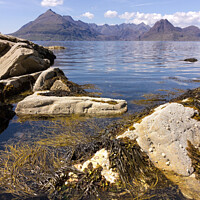 Buy canvas prints of The Black Cuillin mountains on the Isle of Skye by Photimageon UK