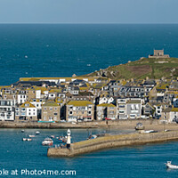 Buy canvas prints of St. Ives Harbour, Cornwall, England by Photimageon UK