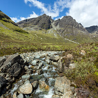 Buy canvas prints of Blaven in the Black Cuillin Mountains on the Isle of Skye, Scotland by Photimageon UK