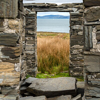 Buy canvas prints of Windows on the Hebrides at the deserted village of Riasg Buidhe, Isle of Colonsay  by Photimageon UK