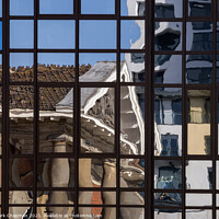 Buy canvas prints of Reflections of old and new architecture, Ipswich, UK by Photimageon UK