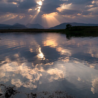 Buy canvas prints of Reflections of a Cuillin sunset, Skye by Photimageon UK