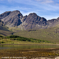 Buy canvas prints of Blaven panorama, Black Cuillin Mountains, Isle of Skye, Scotland, UK by Photimageon UK