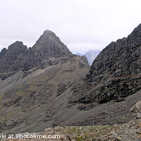 Buy canvas prints of Pinnacle Ridge in the Black Cuillin, Skye by Photimageon UK