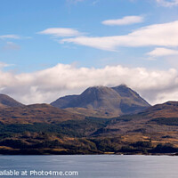 Buy canvas prints of Beinn Sgritheall and Sound of Sleat, Scotland by Photimageon UK