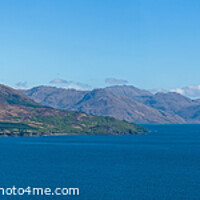 Buy canvas prints of Loch Hourn and Knoydart seen from across the Sound of Skye, Scotland, UK by Photimageon UK