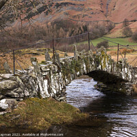 Buy canvas prints of Slater Bridge, Little langdale, Cumbria by Photimageon UK