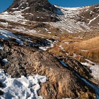 Buy canvas prints of Harrison Stickle In Winter, Cumbria by Photimageon UK