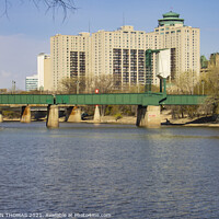 Buy canvas prints of  The Forks - Where The Rivers Meet by STEPHEN THOMAS
