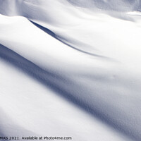 Buy canvas prints of Snowdrift Abstract  by STEPHEN THOMAS