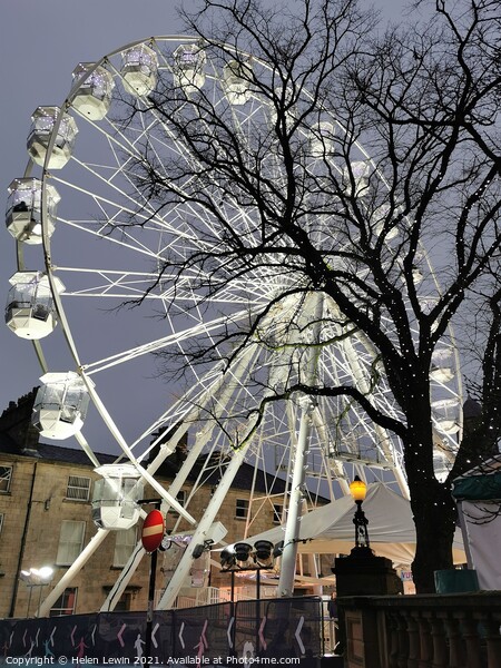 The big Christmas wheel Picture Board by Pelin Bay