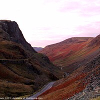 Buy canvas prints of Honister pass by Pelin Bay