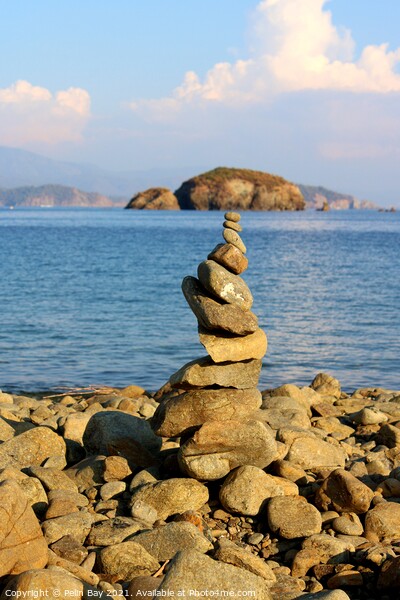 Outdoor stonerock Picture Board by Pelin Bay