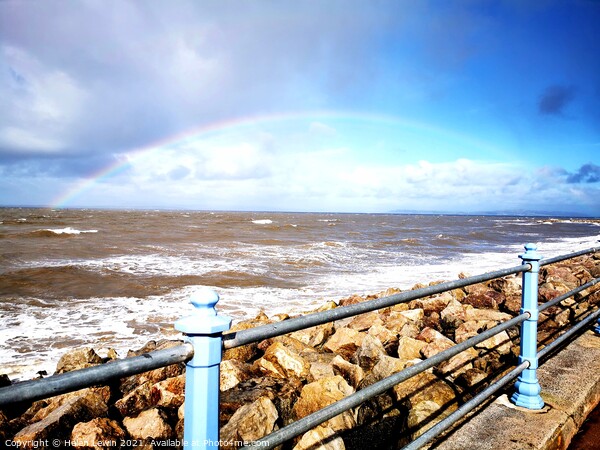 Rainbow over the bay  Picture Board by Pelin Bay