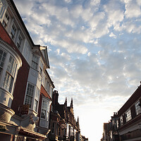 Buy canvas prints of West Street at Sunset, Horsham, West Sussex, Engla by Neil Overy