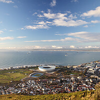 Buy canvas prints of Cape Town Stadium, Cape Town, South Africa by Neil Overy