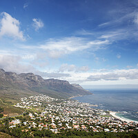 Buy canvas prints of Camps Bay, South Africa by Neil Overy