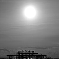 Buy canvas prints of Brighton West Pier  by Neil Overy