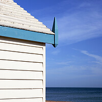 Buy canvas prints of Beach Hut on Brighton Beach by Neil Overy