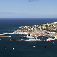 Buy canvas prints of Simon's Town Naval Base, South Africa by Neil Overy