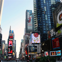 Buy canvas prints of Times Square, New York by David Gardener