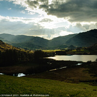 Buy canvas prints of Little Langdale and the river brathay near Slater  by Michaela Strickland