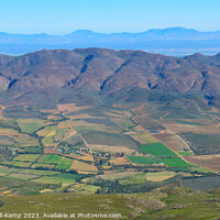 Buy canvas prints of A patchwork of farms in the Matjies River valley  by Adrian Turnbull-Kemp