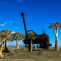 Buy canvas prints of Abandoned steam engine , Tankwa Karoo. by Adrian Turnbull-Kemp