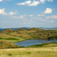 Buy canvas prints of Dam view, Suikerbosrand Nature Reserve, Gauteng, South Africa by Adrian Turnbull-Kemp