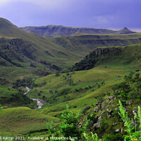 Buy canvas prints of Dramatic Bushman's River Valley, Northern Drakensberg, Kwazulu Natal by Adrian Turnbull-Kemp