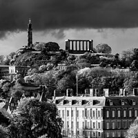 Buy canvas prints of Dramatic Sky over Holyrood Palace & Calton Hill. by Philip Leonard
