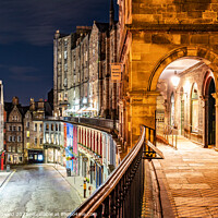 Buy canvas prints of Victoria Street View, Edinburgh, Scotland. by Philip Leonard