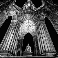 Buy canvas prints of Scott Monument Edinburgh Scotland. by Philip Leonard