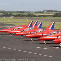 Buy canvas prints of The Reds arrive by Alister Firth Photography