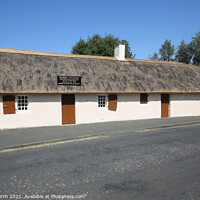 Buy canvas prints of Burns Cottage, Alloway by Alister Firth Photography