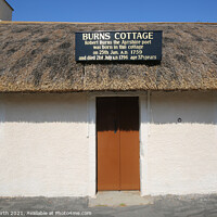 Buy canvas prints of Burns Cottage by Alister Firth Photography