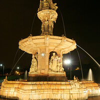 Buy canvas prints of Doulton Fountain by Alister Firth Photography