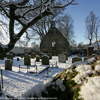 Buy canvas prints of Winter Auld Kirk  by Alister Firth Photography