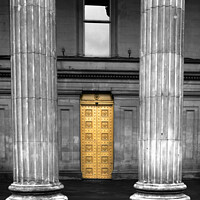 Buy canvas prints of Golden Door by Alister Firth Photography