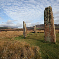Buy canvas prints of Standing Stones Machrie Moor by Alister Firth Photography